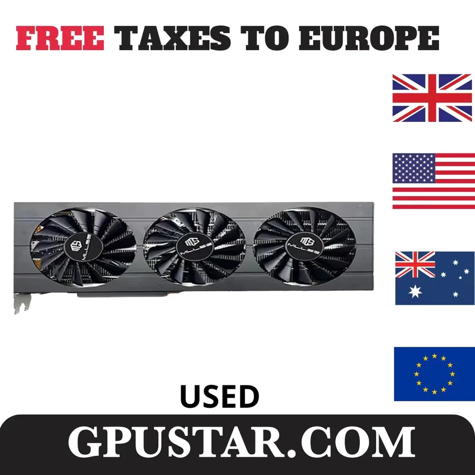 Použité RTX 2070 Super 8G Placa de Video Graphics Card 256bit GDDR6 RGB grafická karta pre NVIDIA GEFORCE PCI-E 3.0x16 PC