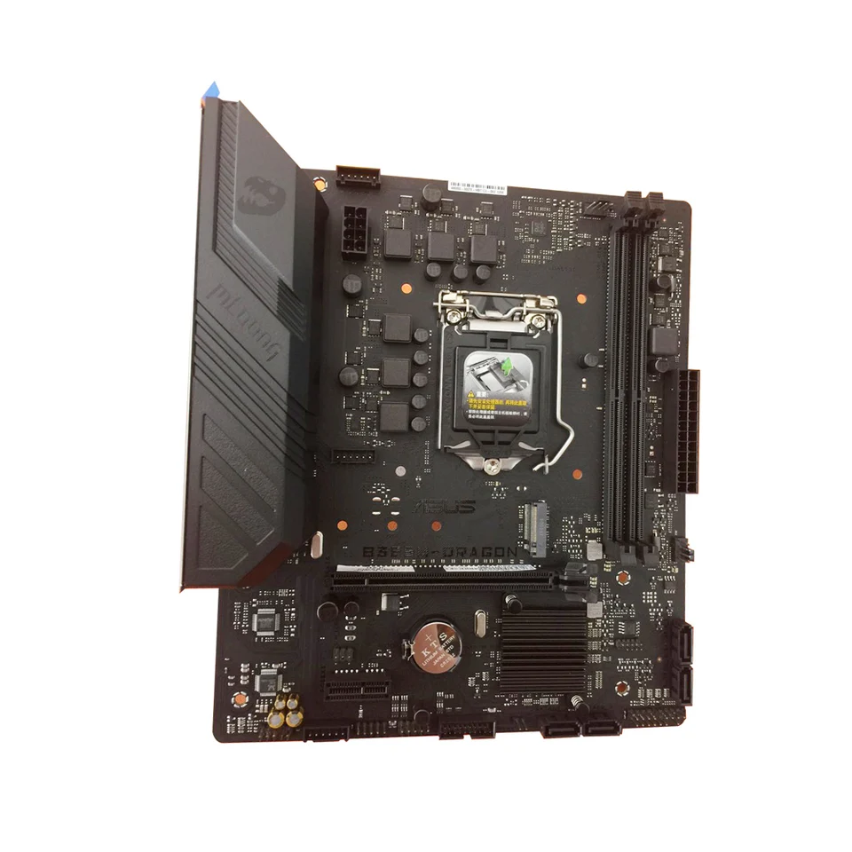 Použitý ASUS B365M Dragon B365M Počítačová doska LGA 1151 DDR4 32G pre Intel B365 Desktop Mainboard SATA III PCI-E 3.0 X16