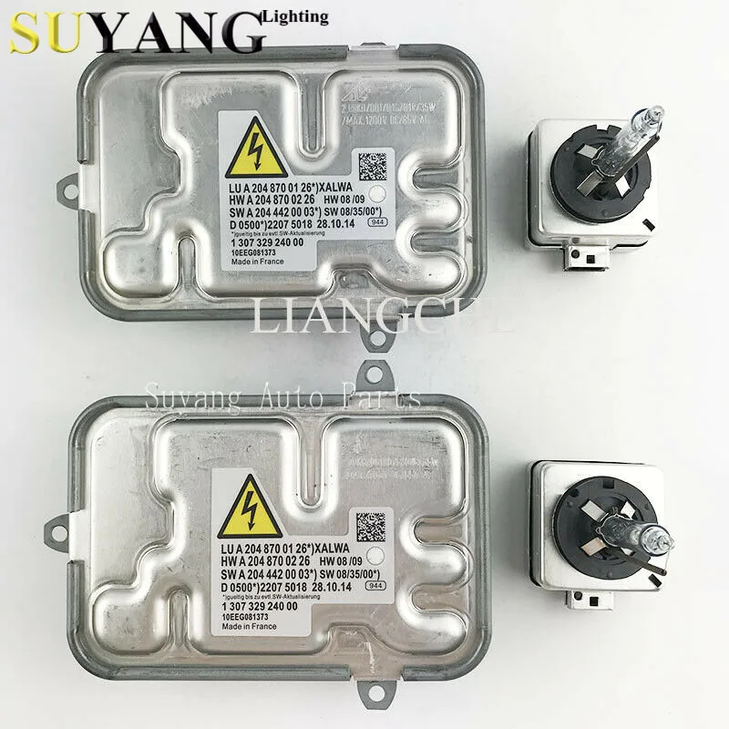 Použitý balastový modul A2048700126 pre Mercedes-Benz C Class W204 C350 C63 C300 C200 Xenon Svetlomety s žiarovkami D1S 130732924000