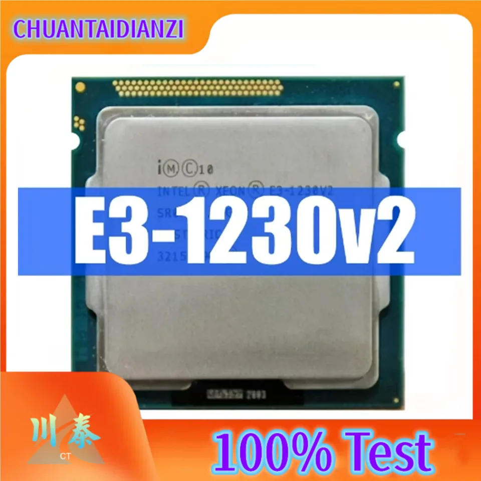 Použitý Xeon E3-1230 V2 E3 1230V2 E3 1230 V2 3,3 GHz Quad-Core CPU procesor 8m 69W LGA 1155