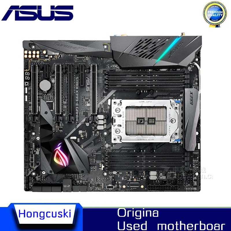 Používa sa pre ASUS ROG STRIX X399-E GAMING X399E Original Desktop pre AMD X399 X399A DDR4 HORD4 LOCKboardsocket TR4 USB3.0 M.2 SATA3