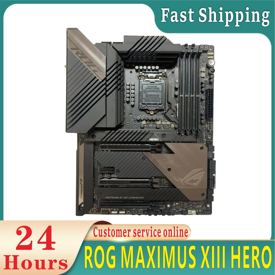 Používa sa pre ROG Maximus XIII Hero Original Desktop Intel Z590 DDR4 PCI-E 3,0 LGA 1200 USB3.0 M.2 SATA3