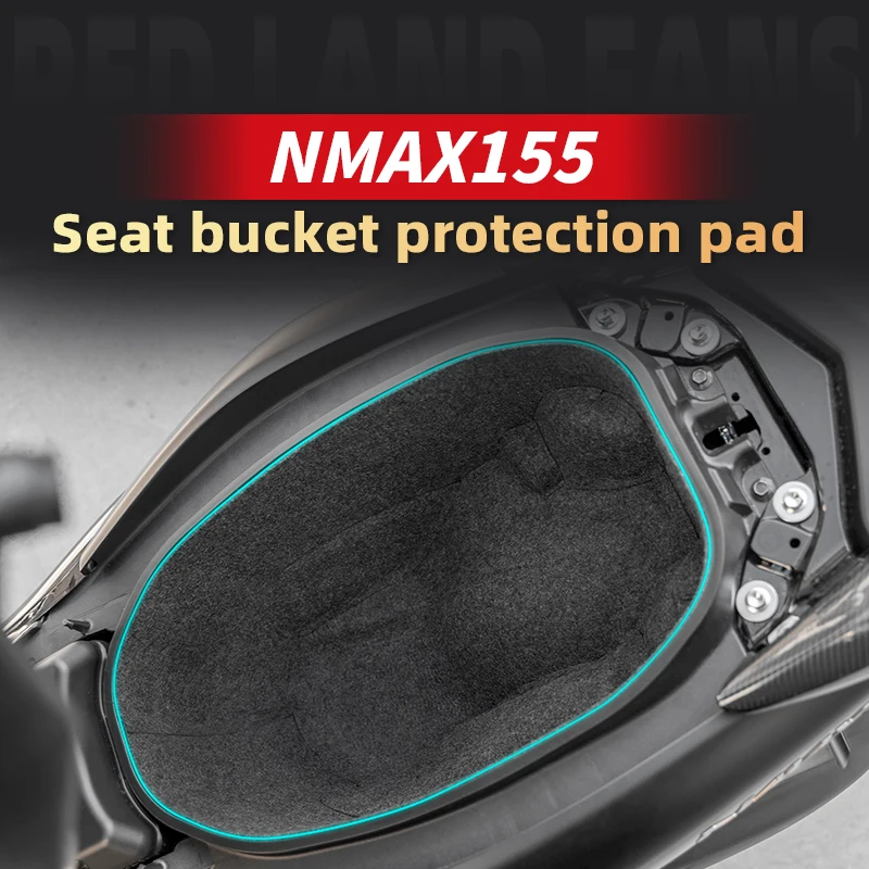 Používa sa pre Yamaha NMAX155 Motorycle Storage Box Liner Lug Chate Tank Cover sedadla sedadla v podložke na vkladanú bicykel