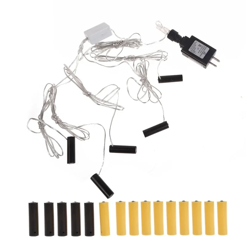 Power Adapter AA AA Battery Storlour vhodný na hračku, fanúšikovia, fotoaparáty Eliminujú batérie 83xB batérií 83xB