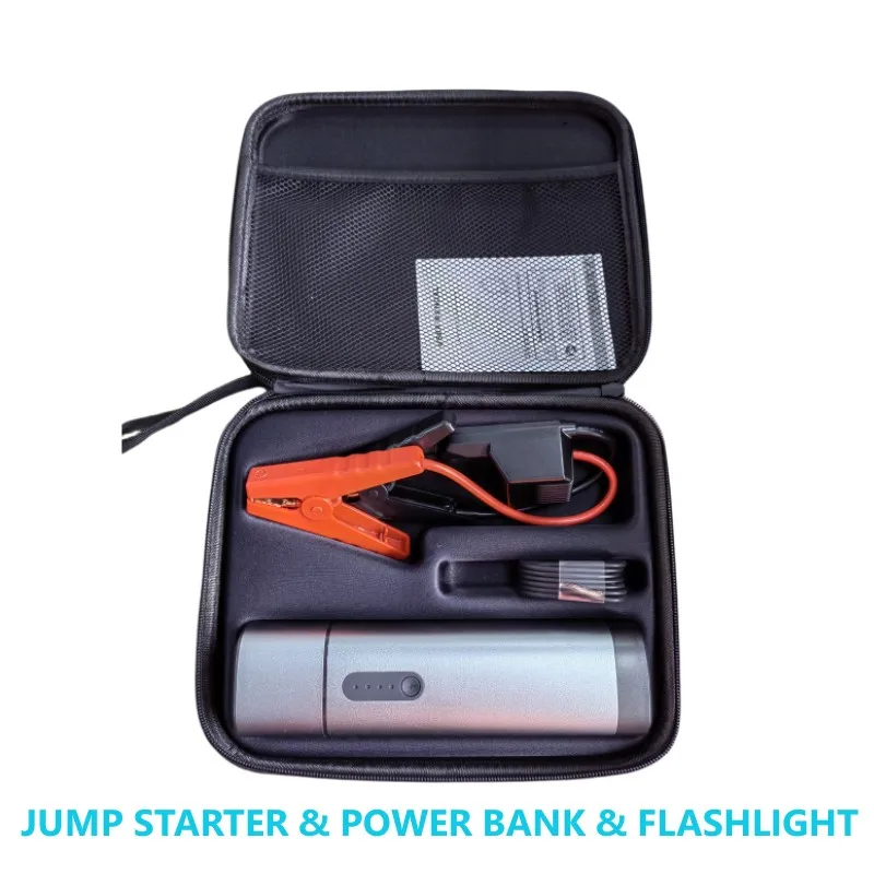 Power Bank 1000A Jump Starter Prenosná nabíjačka s 400 lm baterky Booster 12V Automatické štartovacie zariadenie núdzová auto batéria