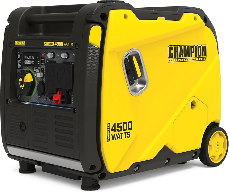 Power Equipment 4500-Watt RV Ready Prenosný generátor meniča s tichou technológiou a CO Shield