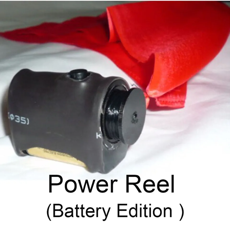 Power Reel (Edition Battery Edition) Magic Trits Stage Street Street Magia Silk Flying Zariadenie Magie Illusion Gimmick REPS PRÍSLUSA MAGICA
