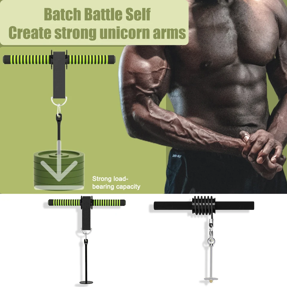 Power Twister Bar Upper Body Cvičenie pre predlaktie bicepsy a cvičenie na ramene Equipment Gym Metal Witter Roller Wrestling Rukoväť