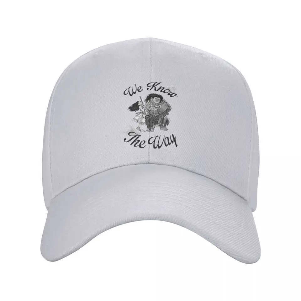 Poznáme spôsob, akým Moana a Maui Voyager Duo Baseball Caps Dospelý hip-hopový klobúk slnečný klobúk priedušný polyester Sun Caps Letný klobúk