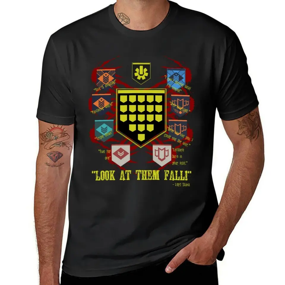 Pozri sa na ne padať! Tričko pre chlapca kórejské módne tričká pre mužov bavlna