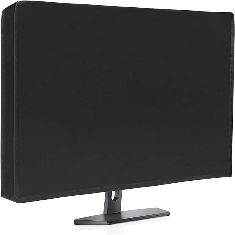 Počítač monitor prachový kryt HD Panel nepremokavý čierny