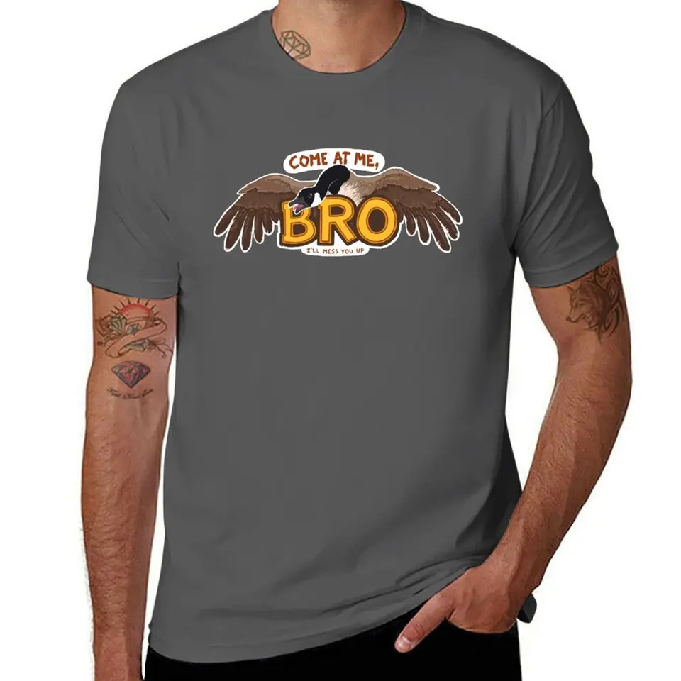 Poď na mňa bro Kanada tričko husa