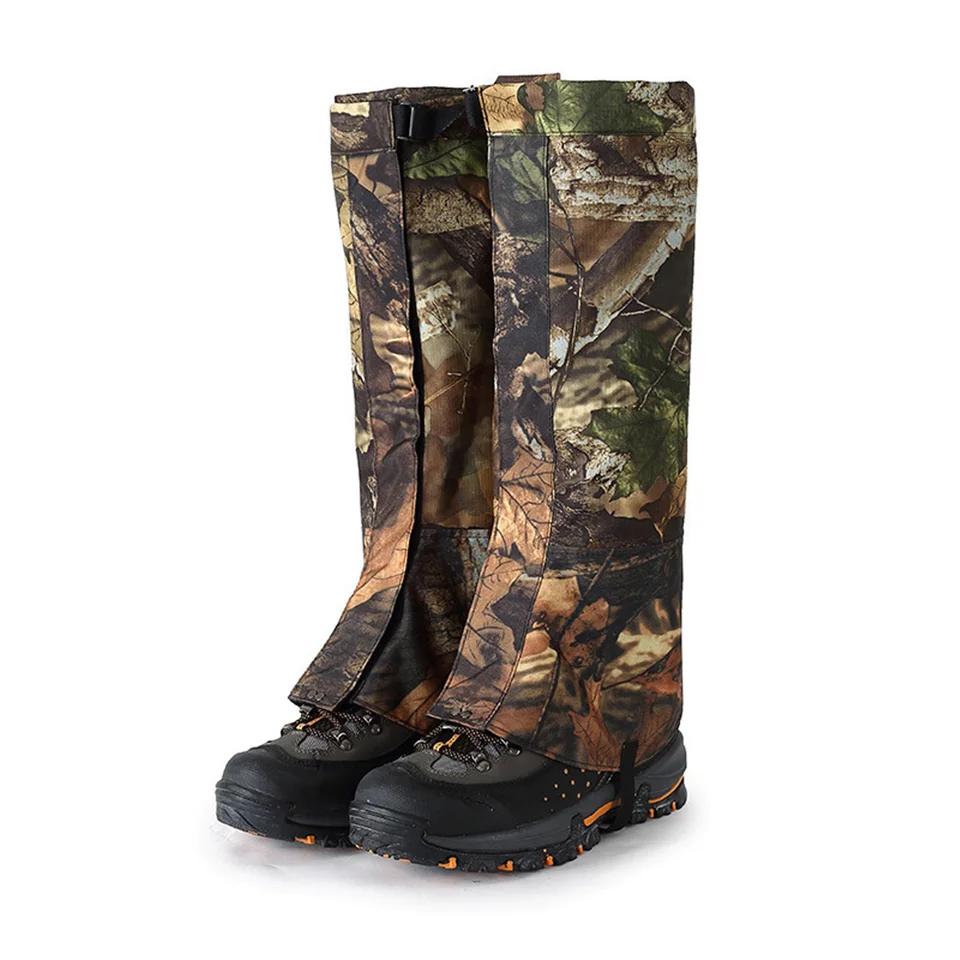 Poľovnícke nohy Gaiters Witerproof Turis to Boot Gaiters Priedušná snehová gaiter na turistiku poľovníctvo vonkajšie lezecké lyžovanie batoh