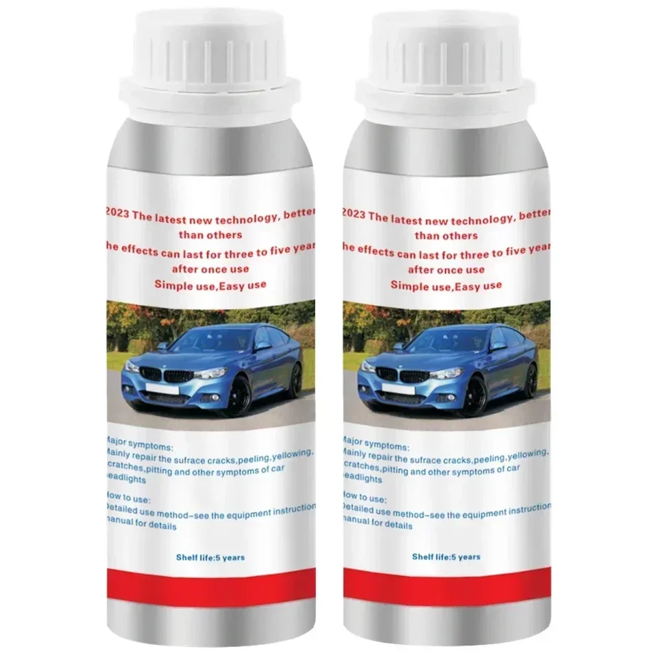Poľský svetlomet Chemické leštenie súpravy na leštenie kvapaliny Kvapalina 200 ml polymérovej opravy kvapalina
