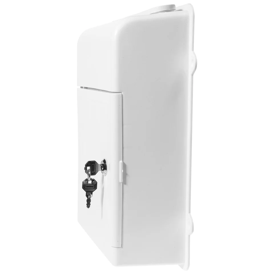 Poštová schránka na zavesenie na zavesenie poštovej schránky s kontajnerom Lock Letter White for Outdoor Postbox Office