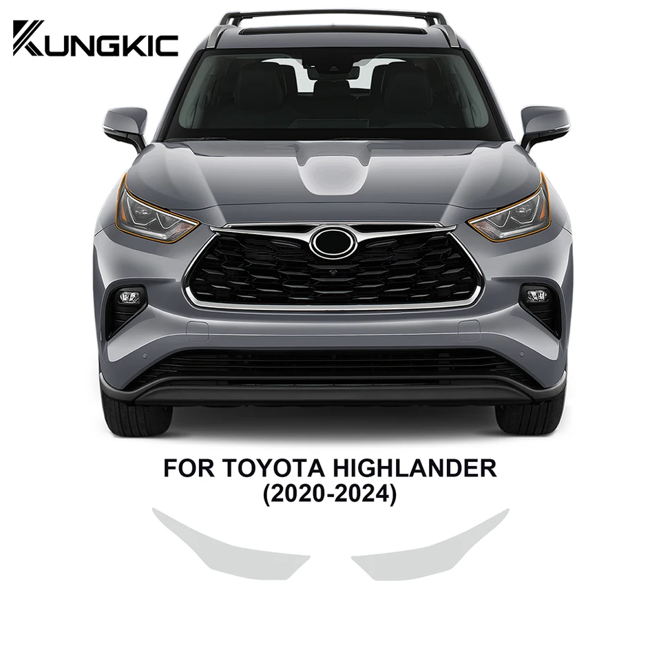 PPF TPU Clear Kit podprsenka 8,5 milióna automobilových svetlometov pre spätný film pre Toyota Highlander 2020-2022 2023 2024 Predbežná farba Film Protection Film