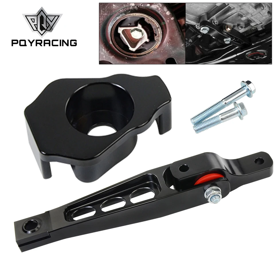 PQY - Sférické kyvadlo Mount + Billet MQB Dogbone Mount Insert pre 15+ Audi 8v/8S A3 TT VW MK7 Golf GTi So sedadlo 5Q0198037