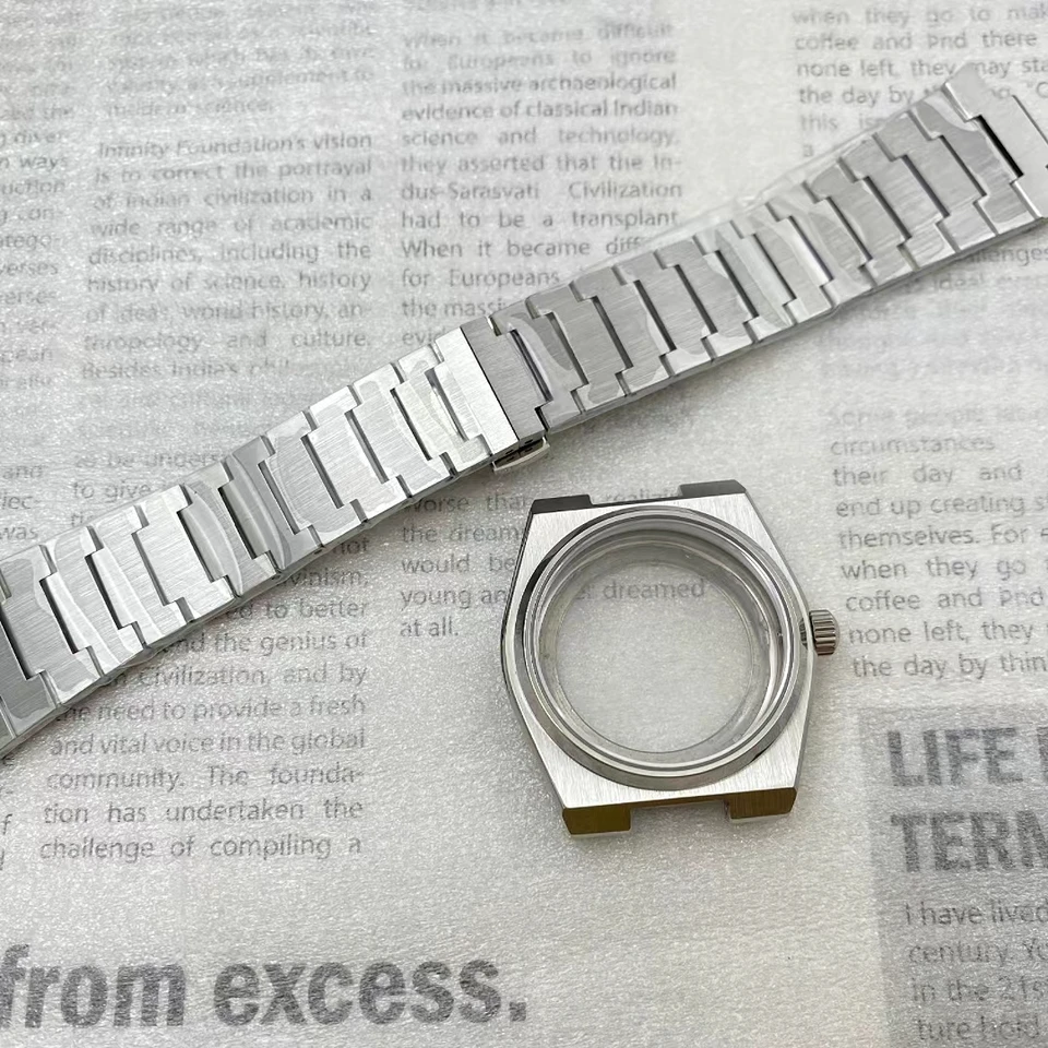 PR 40 mm hodinky NH35 puzdro Sapphire Glass Zrezok