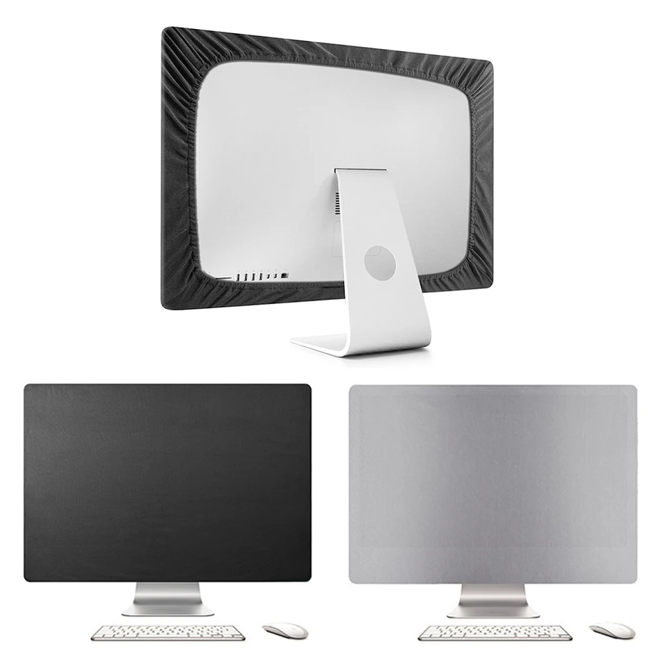 Prach nepriepustný pre 27 palcov pre IMAC MacBook Pro Air Monitor Ochranný kryt Flexibilný polyester počítačový prachový kryt