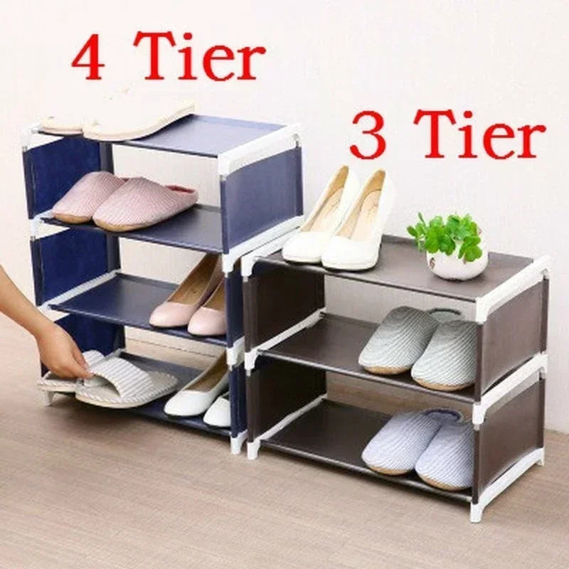 Prach odolný veľký veľkok netkaný tkanina Shoess Rackshoes Organizátor domáca spálňa koľaj