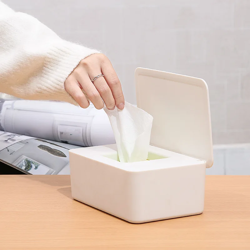 Prach odolný vlhký tkanivový box s vekom detská plienka Držiak na ukladanie držiaka na ukladanie tkaniva pre domácu kanceláriu