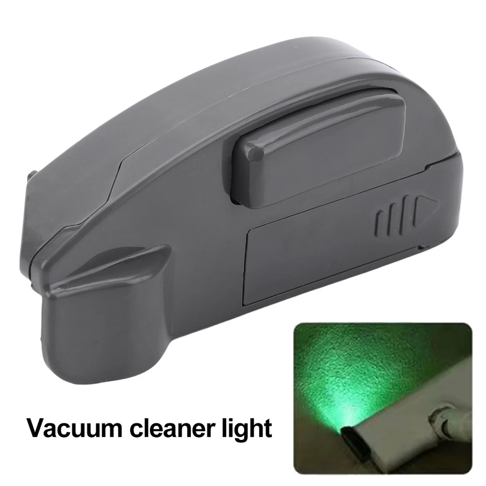 Prachový displej LED lampa Zelené svetlo Vyčistite skryté prachové domáce zvieratá Human Huan Hair Univerzálna vákuová lampa pre dyson pre domáce domáce zvieratá