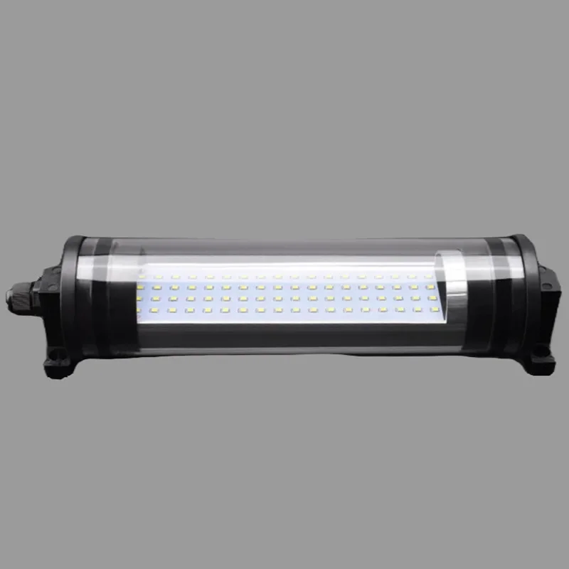 Pracovná lampa LED strojového náradia CNC Lathe Lathe Lathing Light Fluorescenčná lampa Oil Proof Waterproof 220V 24 V Cylindrica hucháňa