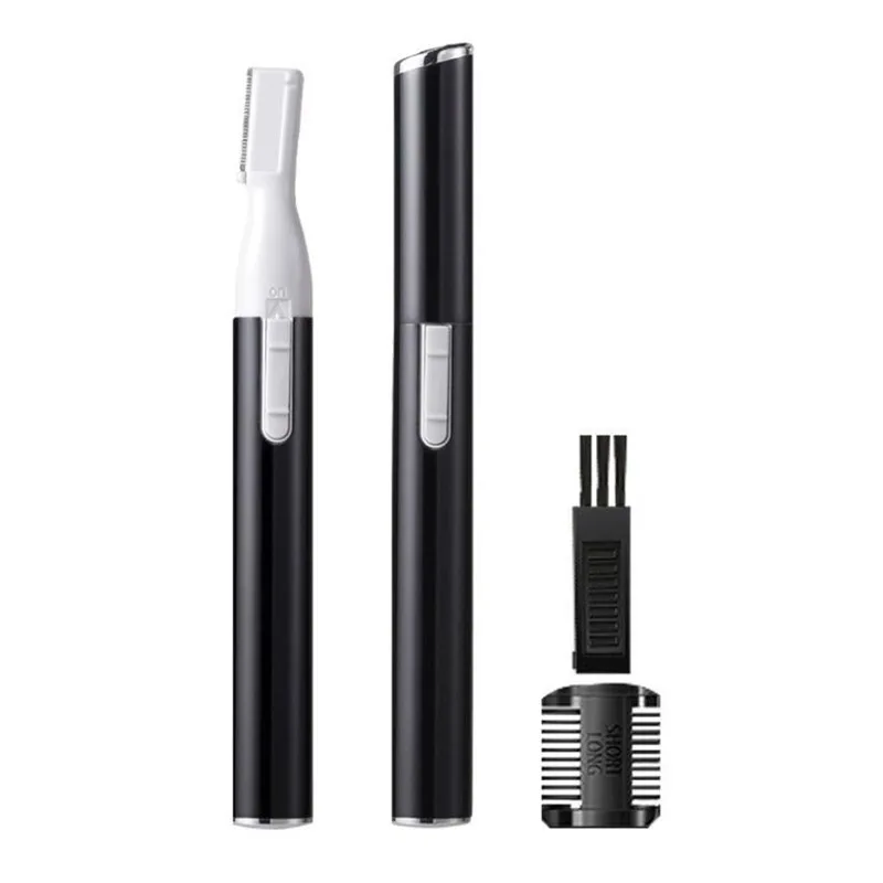 Praktické elektrické tvár obočia Nožnice na vlasy Mini prenosné prenosné ženy Body Shaver Remover Blade Razor Epilator 2 farby