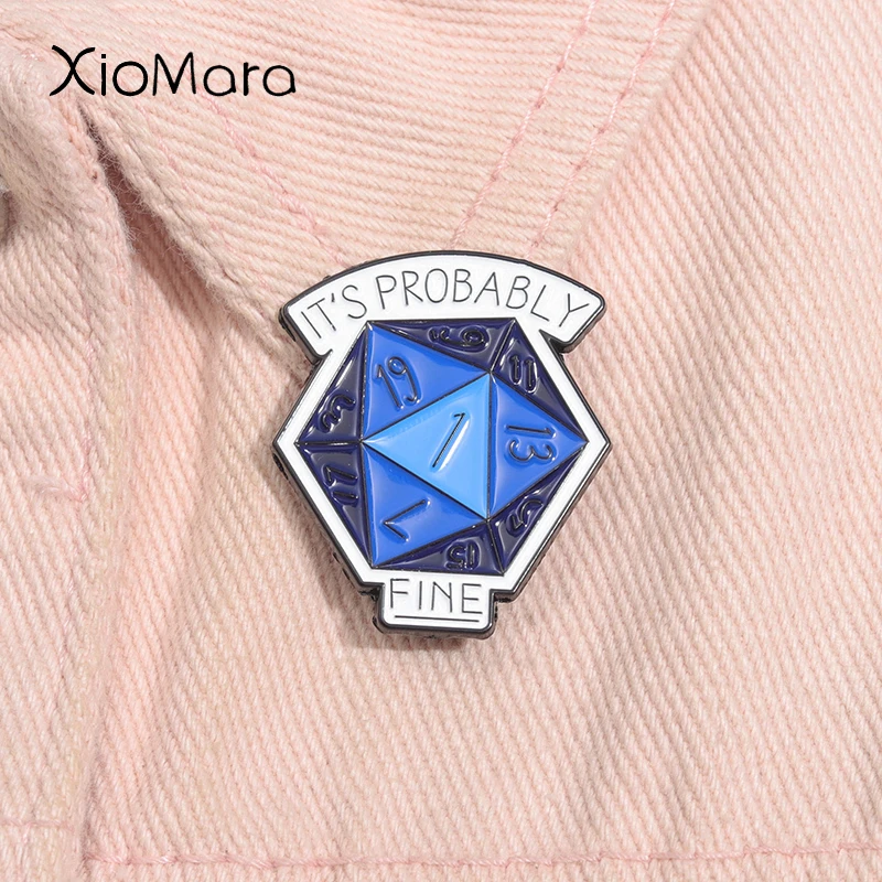 Pravdepodobne je to jemný smaltový pin anime dobrodružná hra periférne kocky kovová kovová brošňa klopa odznak klopne odznak darček pre frinds