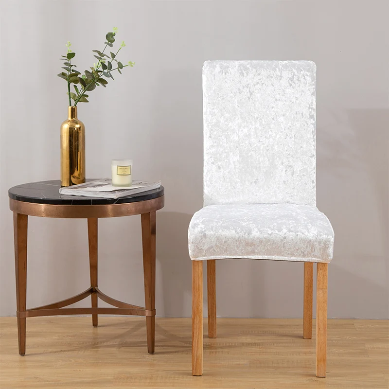 Pravidelná veľkosť natiahnutia Polyester Gold Diamond Velvet All-Inclusive Stolic Cover Cover Hotel Hotel Home Home