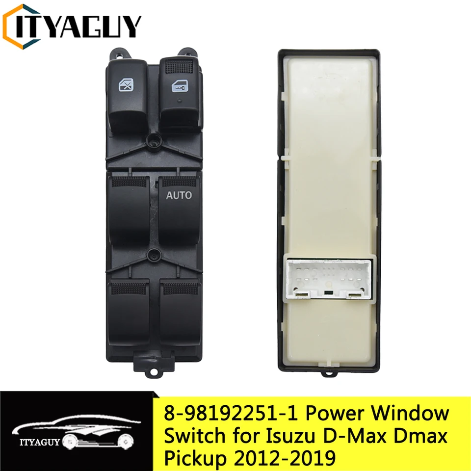 Pravý predný ovládací spínač elektrického ovládača elektrického ovládača ISUZU D-Max DMAX Pickup 2012-2019 8-98192251-1 8981922511