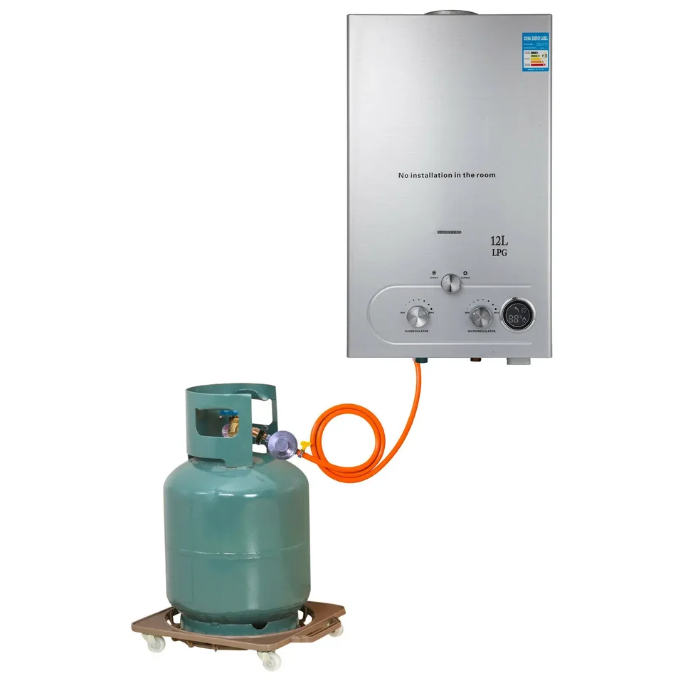 Pre 12 l LPG plynový ohrievač vody Domáca bezhliadka bez nádrže bez tankového plynového ohrievača vody