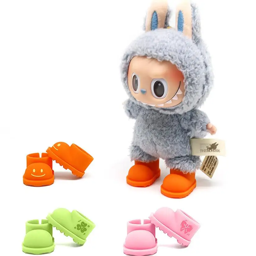 Pre 17 cm topánky lababu vhodné pre 10/15 bavlnené bábiky outfit topánky hračky Casy Sports Rain Shoes Dolls Accessories