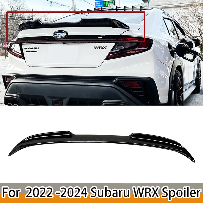 Pre 2022 -2024 Subaru WRX VB JDM ABS Material Material Duckbill Spoiler Wing Wing Decklid