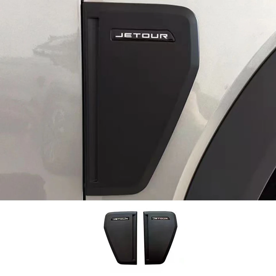 Pre 2023-2024 Chery Jetour Traveler T2 listové tanier Cover Body Black Warrior Side Label Dekoratívna nálepka Špeciálna modifikácia