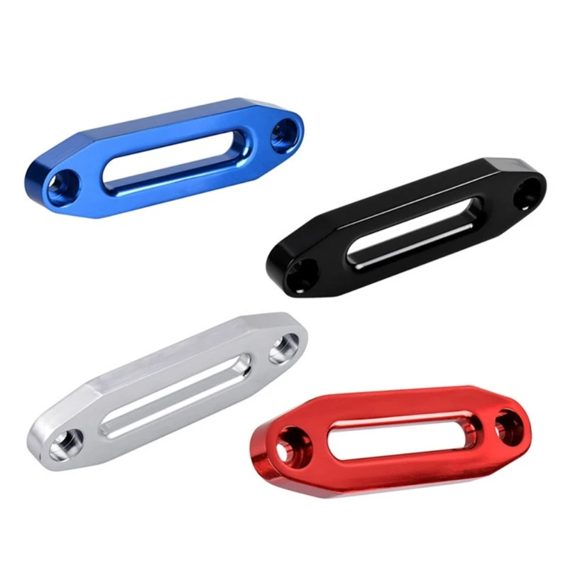 Pre 3000 libier ATV UTV navijakový lanový kábel hliníkovej zliatiny predného zadného Hawse Fairlead Winch 4-7/8 '' 124mm Mount Centers Dropship Dropship