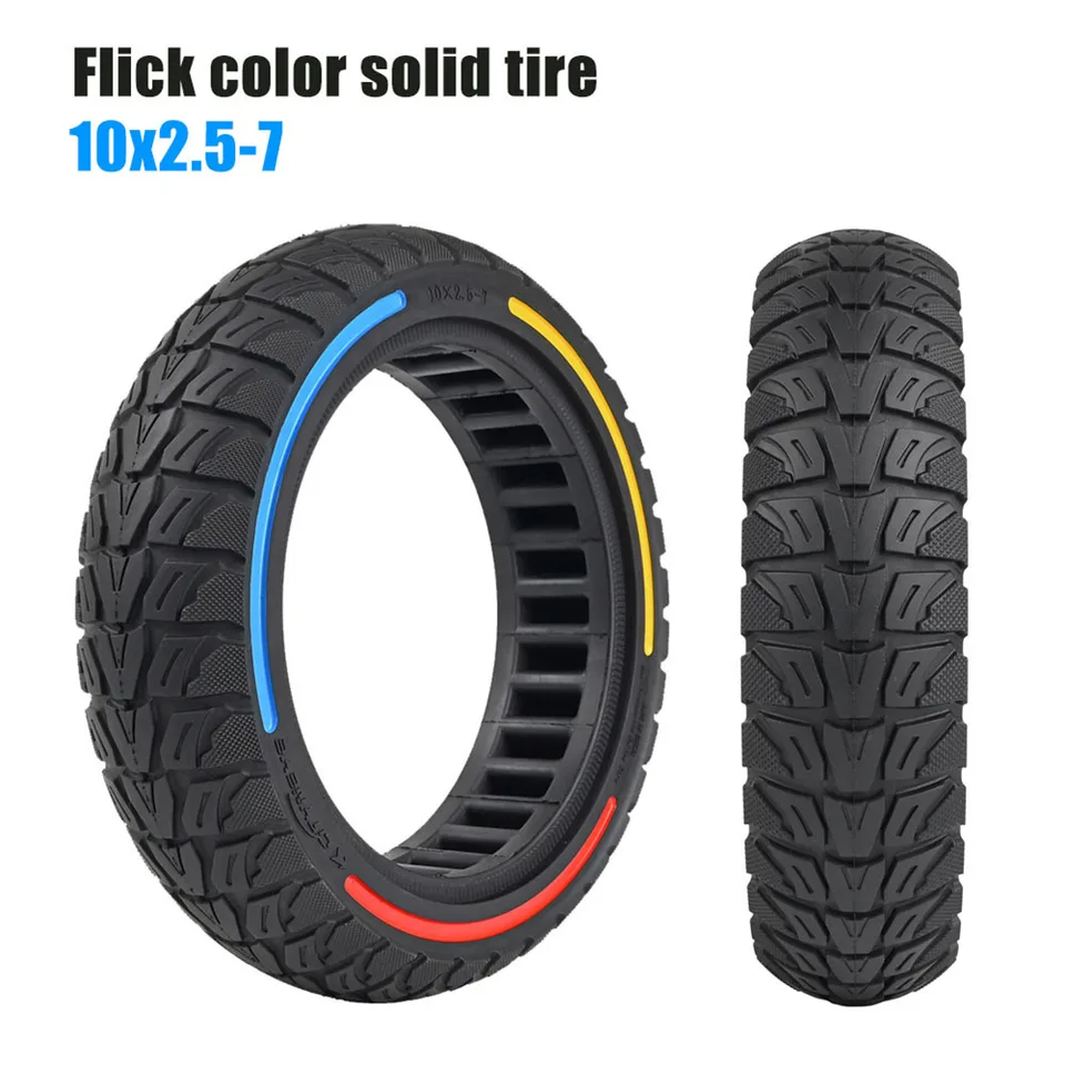 Pre 4/4Pro elektrické skútre pneumatika trvanlivá 10 palcov 10x2,50-7 predná zadná farba predná zadná farba pneumatika Electric Secootter Gum