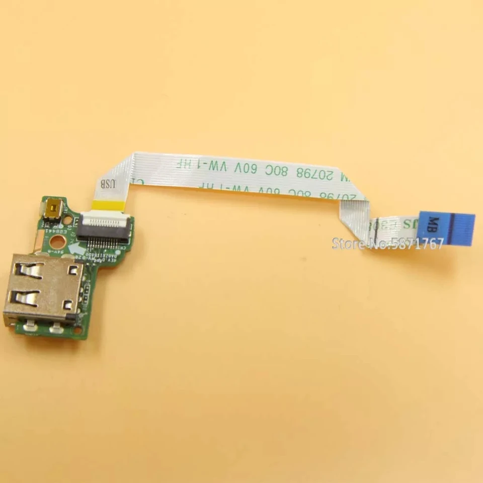Pre Acer Aspire V5-573 V5-573G V5-573P V7-481 V7-481P Power Button USB doska DA0ZRITB8D0 Works