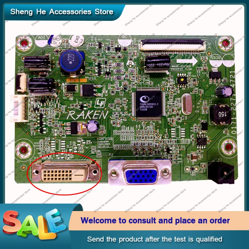 Pre ACER S230HL riadenú dosku základnú dosku 0171-2271-4721