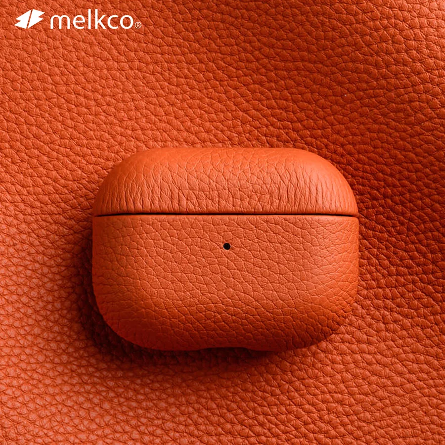 Pre AirPods Pro 2 Case Originálne kožené bluetoothové slúchadlá pre AirPods 3 2 Livízové ​​vzory Prírodné kravské puzdlá