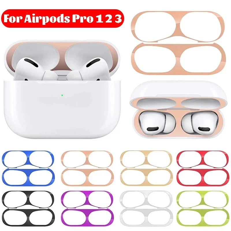 Pre AirPods Pro 2 Kovár na nálepku na strážcu prachu Puzdro pre slúchadlá pre AirPods 1 2 3 vzduchové struky nabíjacie skrinky pre slúchadlá