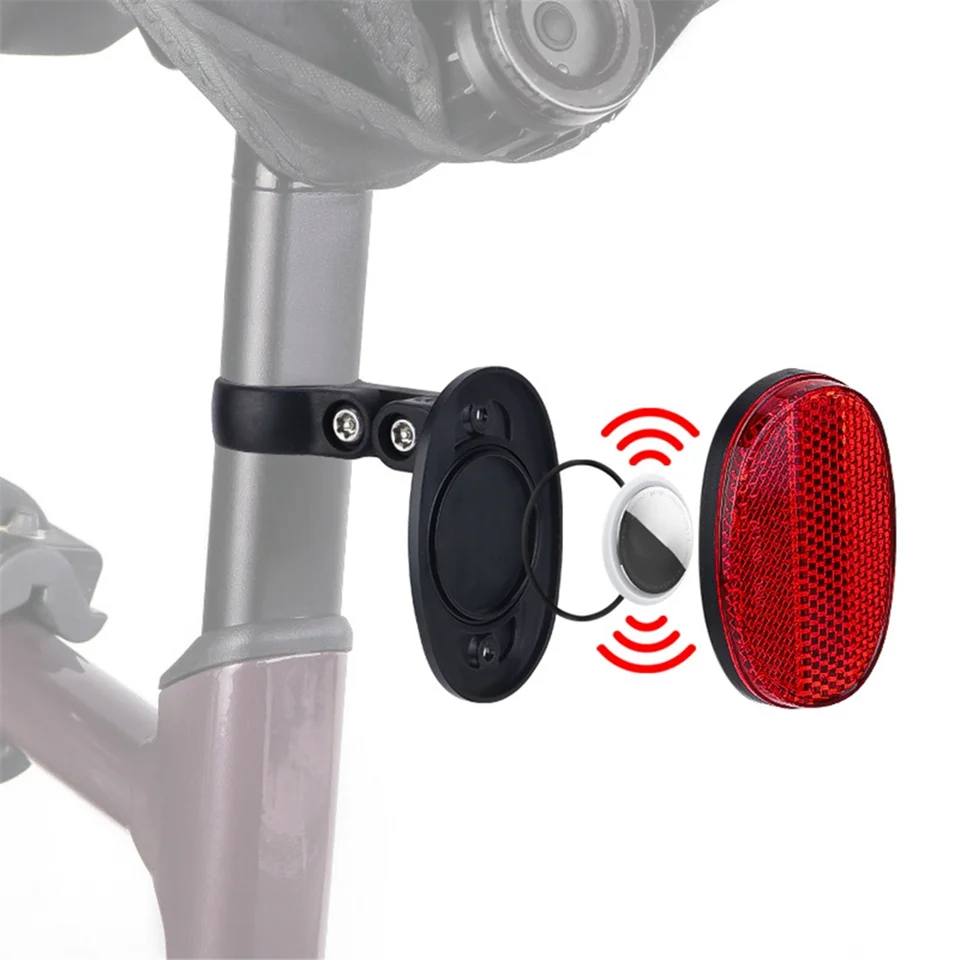 Pre Airtag Bike Mount Hidden, nepremokavá proti krádežou bicykla sedadla pre Airtag, pre horské bicykle, skúter