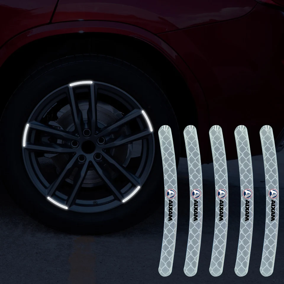 Pre Aixam City S 4 6 7 Crossline 4 6 Minauto Roadline Scouty R 20ks Reflexné nálepky automobilov Wheels Hub