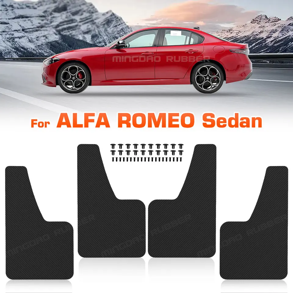 Pre Alfa Romeo 159 Giulia Giulietta 147 Mito Tl Rdx Fender Mudflaps bahenné klapky Splash Guards Mudguard