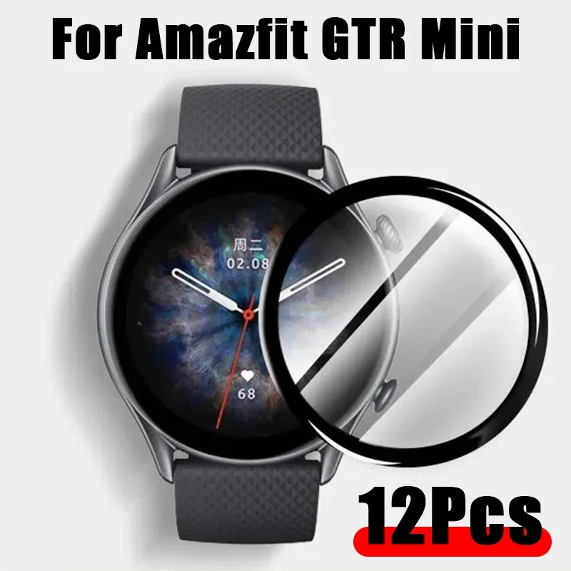 Pre AmazFit GTR Mini Soft Film Film PMMA Chránič obrazovky pre AmazFit GTR Mini Anti-Scratch Splash Smart Watch Accessories