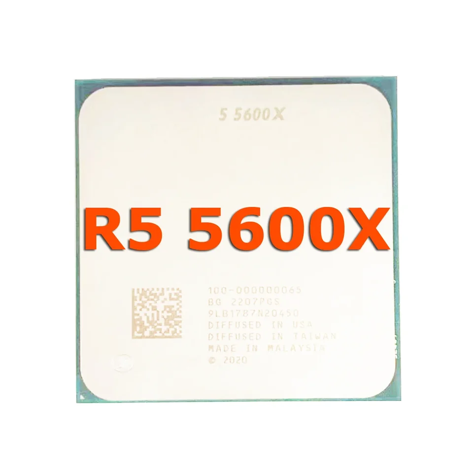 pre AMD Ryzen 5 5600X R5 5600X 3,7 GHz 6-jadrová 12-litr-thread procesor CPU 7nm 65W L3 = 32 m 100-000000065 Socket AM4 bez chladiča