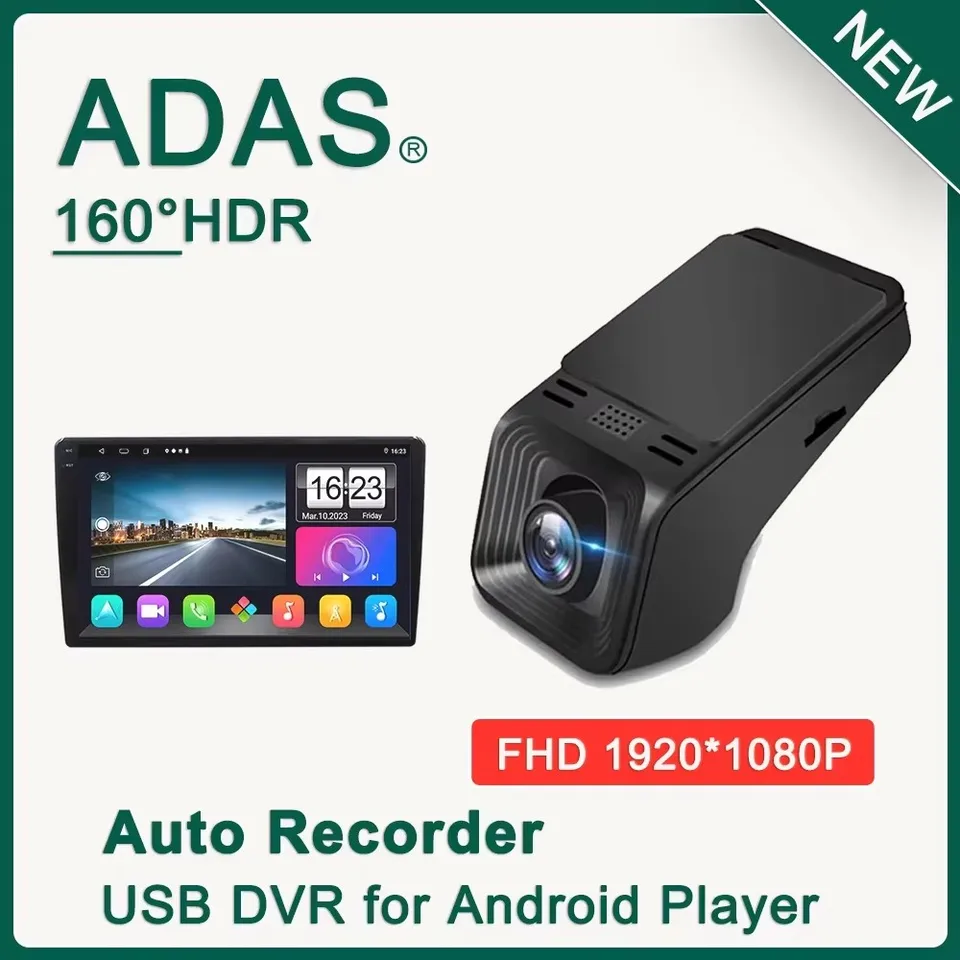 Pre Android Multimedia Player 1920*1080p Dashcam ADAS Mini Car DVR Camera HD Coamare Automatické digitálne video rekordér Dash Dash