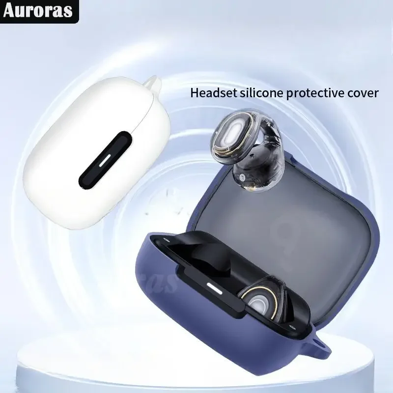 Pre Anker Soundcore C40I puzdro bezdrôtového chrániča pre slúchadlá kvapalina kvapalina Silikón pre AnkesoundCore C40i Anker Protect Cover Cover