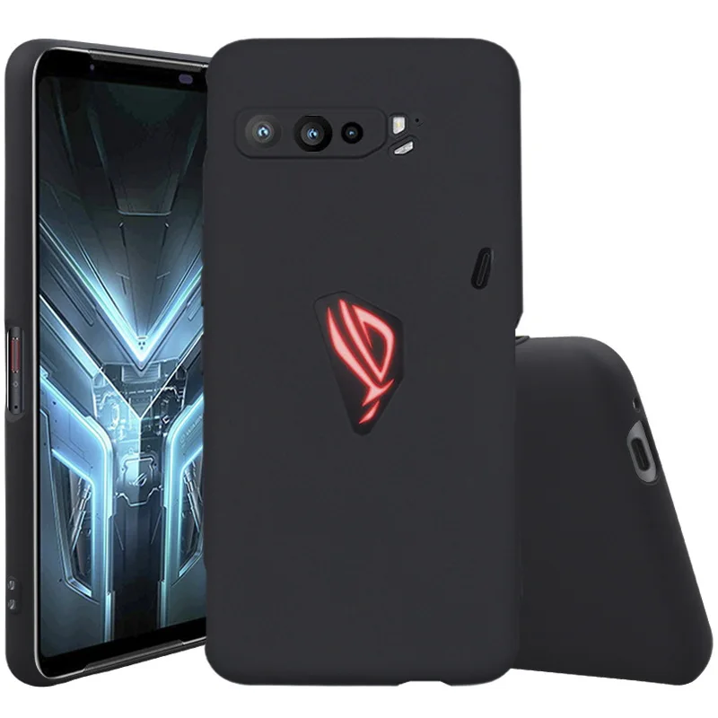 Pre ASUS ROG telefón 3 puzdro MATTE Soft Silikone Back Puzdro
