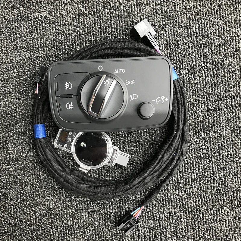 Pre Audi A3 8V Rain Sensor Automatické snímač osvetlenia automatického stierača so spínačom svetlometov